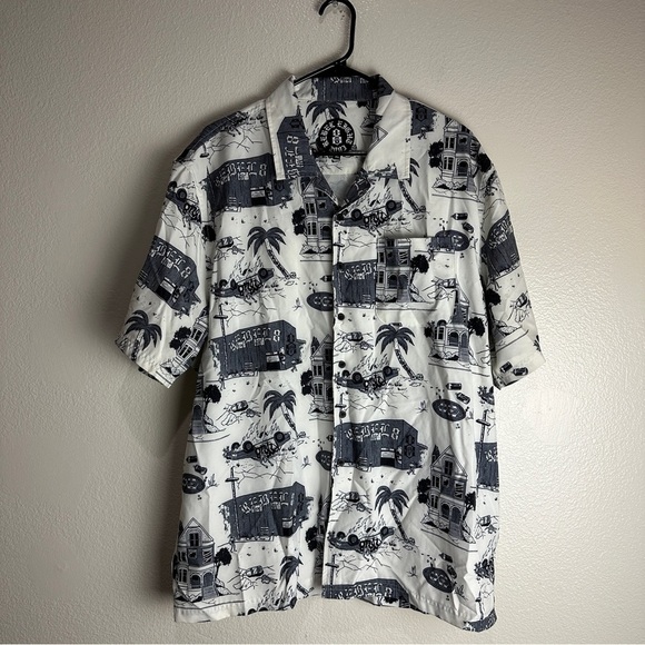 Rebel Eight 2003 Vintage Button Up Shirt Size XL - Picture 1 of 8